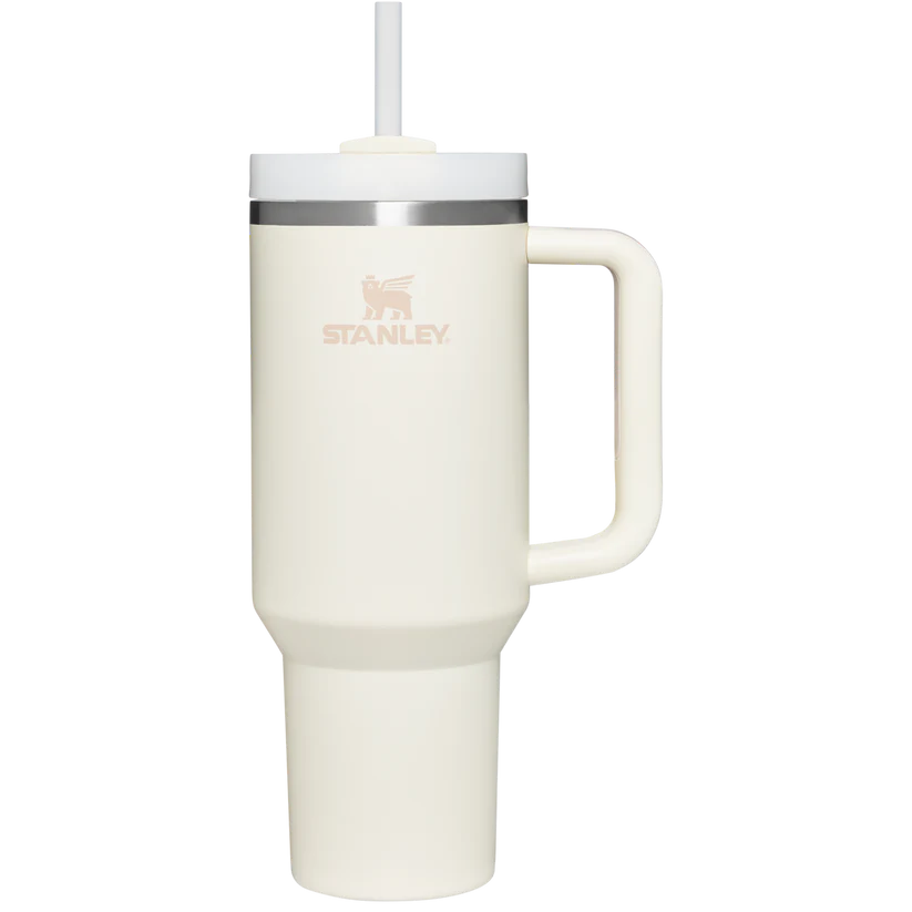 Stanley Quencher Flowstate Tumbler | 40 OZ White