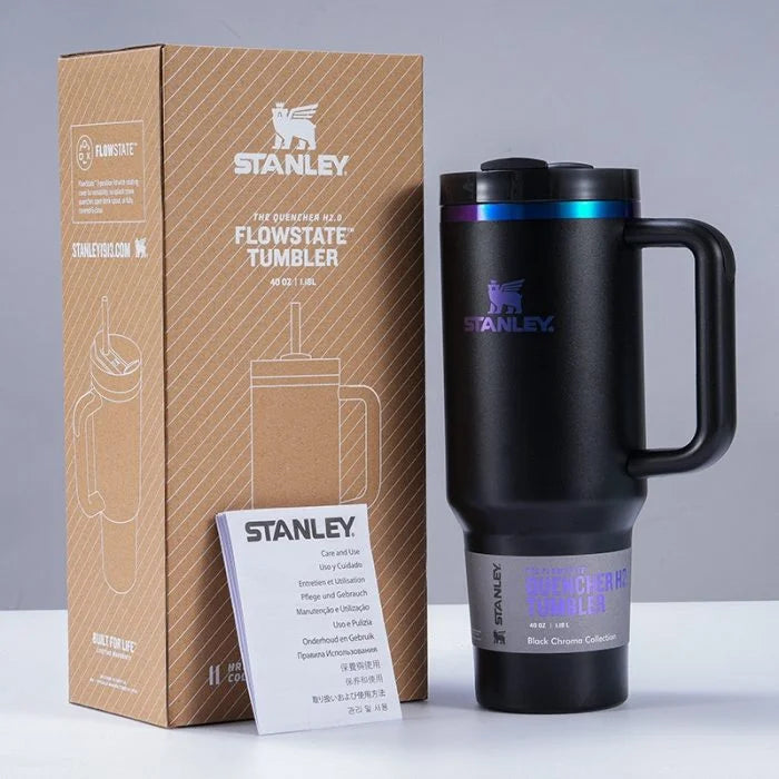 Stanley Quencher Flowstate Tumbler | 40 OZ Black