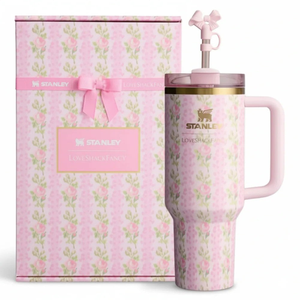 Stanley x LoveShackFancy Quencher 40oz - Blooming Heirloom (Gift Box)